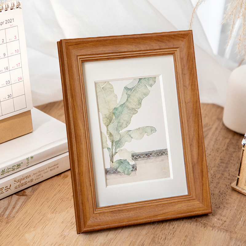 盛世泰堡相框8寸北欧风画框照片墙结婚纱照宝宝满月照桌面客厅装饰