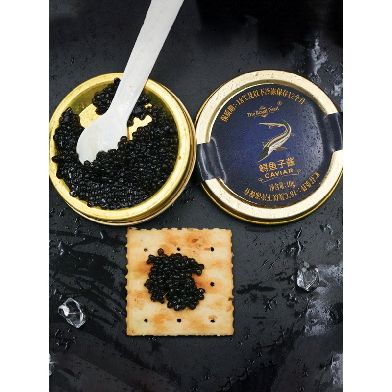 菌妙鱼子酱即食西伯利亚鲟鱼籽酱10g寿司食材专用深海即食鱼籽