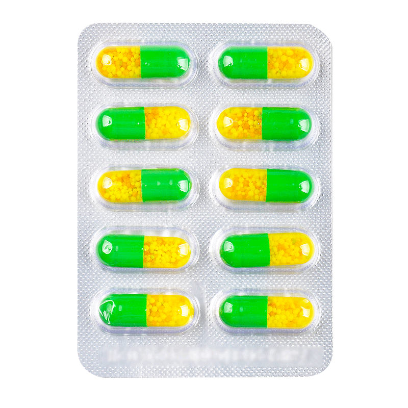 福源王牌 氨咖黄敏胶囊 10粒 缓解普通感冒及流行性感冒引起的发热