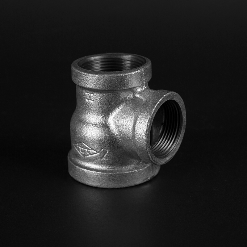 xmsj热镀锌喷淋玛钢管件 油瓶三通 丝扣配件 侧大三通 偏大三通 32*25
