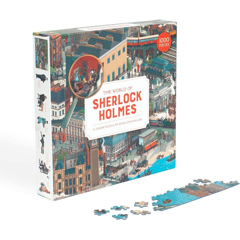 现货 拼图 福尔摩斯的世界 The World of Sherlock Holmes: A J...