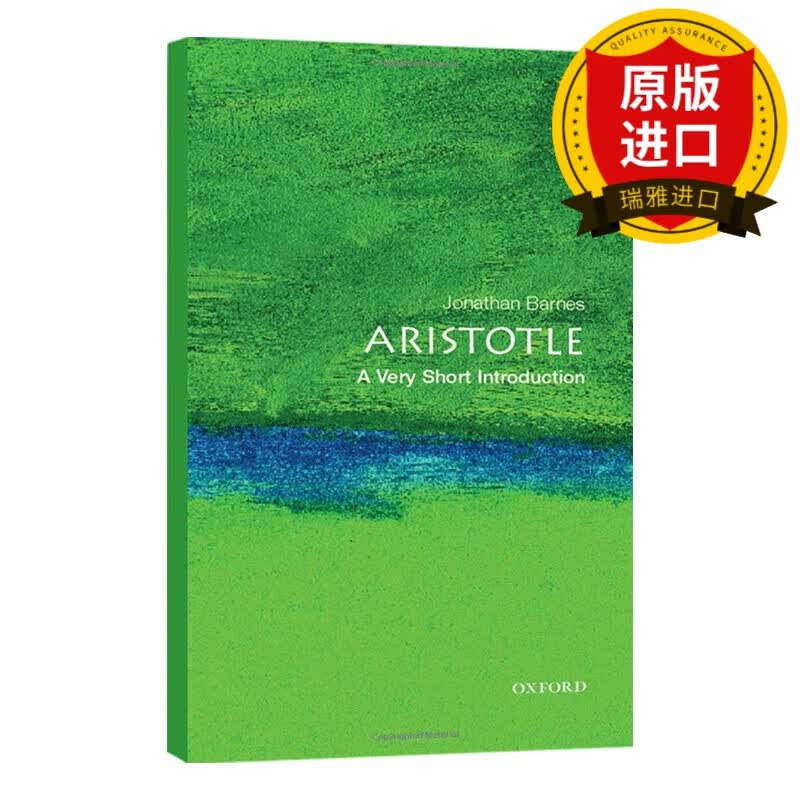 英文原版 牛津通识读本 亚里士多德 Aristotle A Very Short Introduction 英文版 Jonathan Barnes 进口原版英语书籍