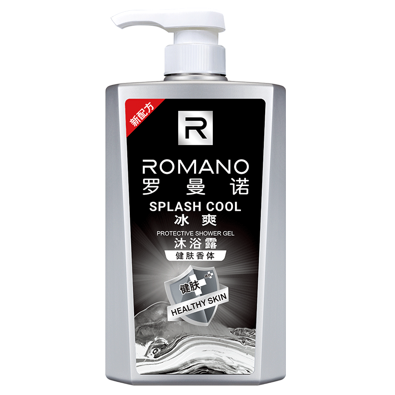 罗曼诺（ROMANO）男士沐浴露450ml香体滋润保湿长效留香 经典香型450ml