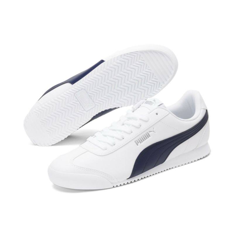 puma彪马男鞋板鞋小白鞋运动休闲鞋轻缓冲夏时尚百搭 puma white-pea