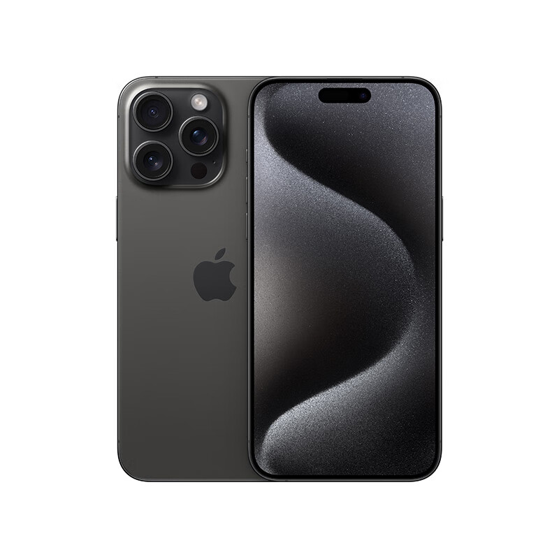 再降价、19点30分：Apple 苹果 iPhone 15 Pro Max 5G手机 256GB 黑色钛金属