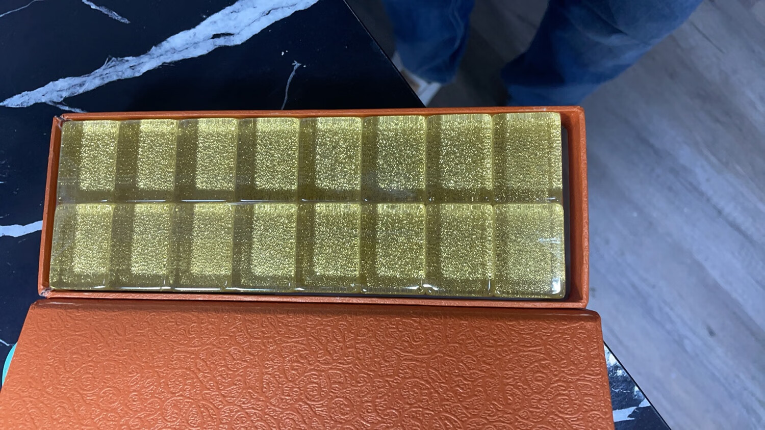 博圣象棋36号防作弊牌九牌 共32张(自产) 金色