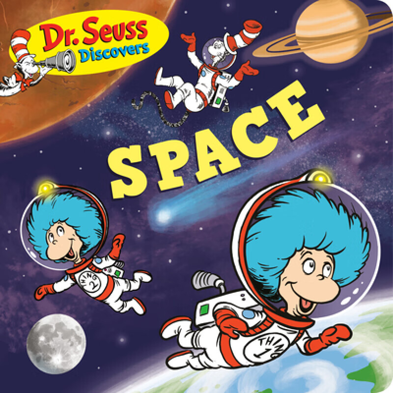 seuss discovers: space 英文原版 苏斯博士