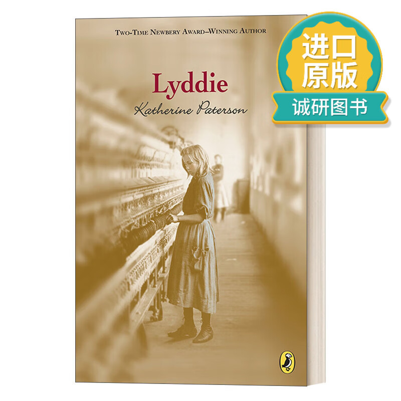 正版 英文原版 Lyddie A Puffin Novel 莉迪 纽伯瑞获奖作家Katherine Paterson凯瑟琳·帕特森 青少年小说 进口原版图书