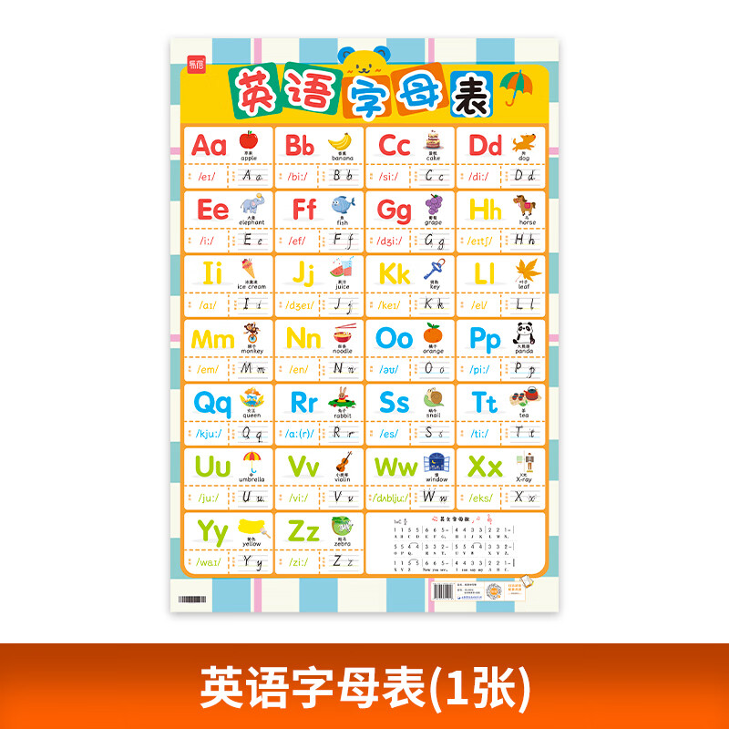 【】启蒙英语字母表小学英语26个字母表零基础视频有声教学跟读口语