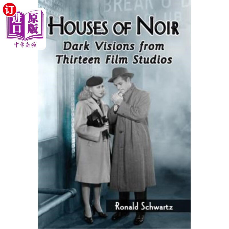 海外直订houses of noir 《黑房子:13家电影制片厂的黑暗景象》