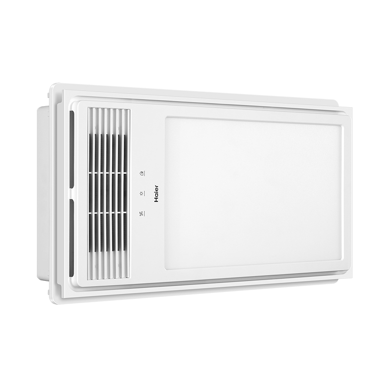 海尔（Haier）A6U1 智能风暖浴霸 玻璃触控数显开关 8cm薄箱体 卫生间浴霸灯浴室暖风机适用集成吊顶