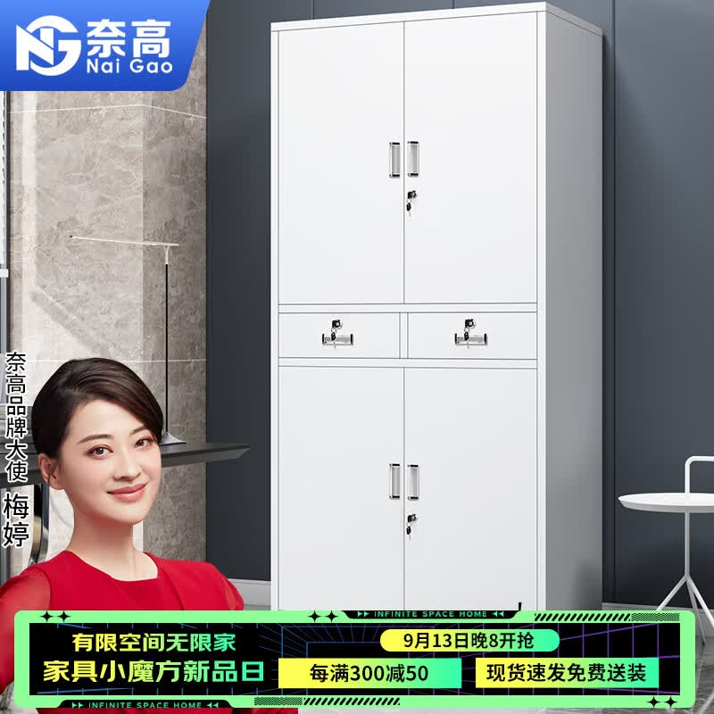 奈高文件柜办公柜钢制铁皮柜资料柜凭证柜档案柜书柜员工柜储物柜怎么样,好用不?