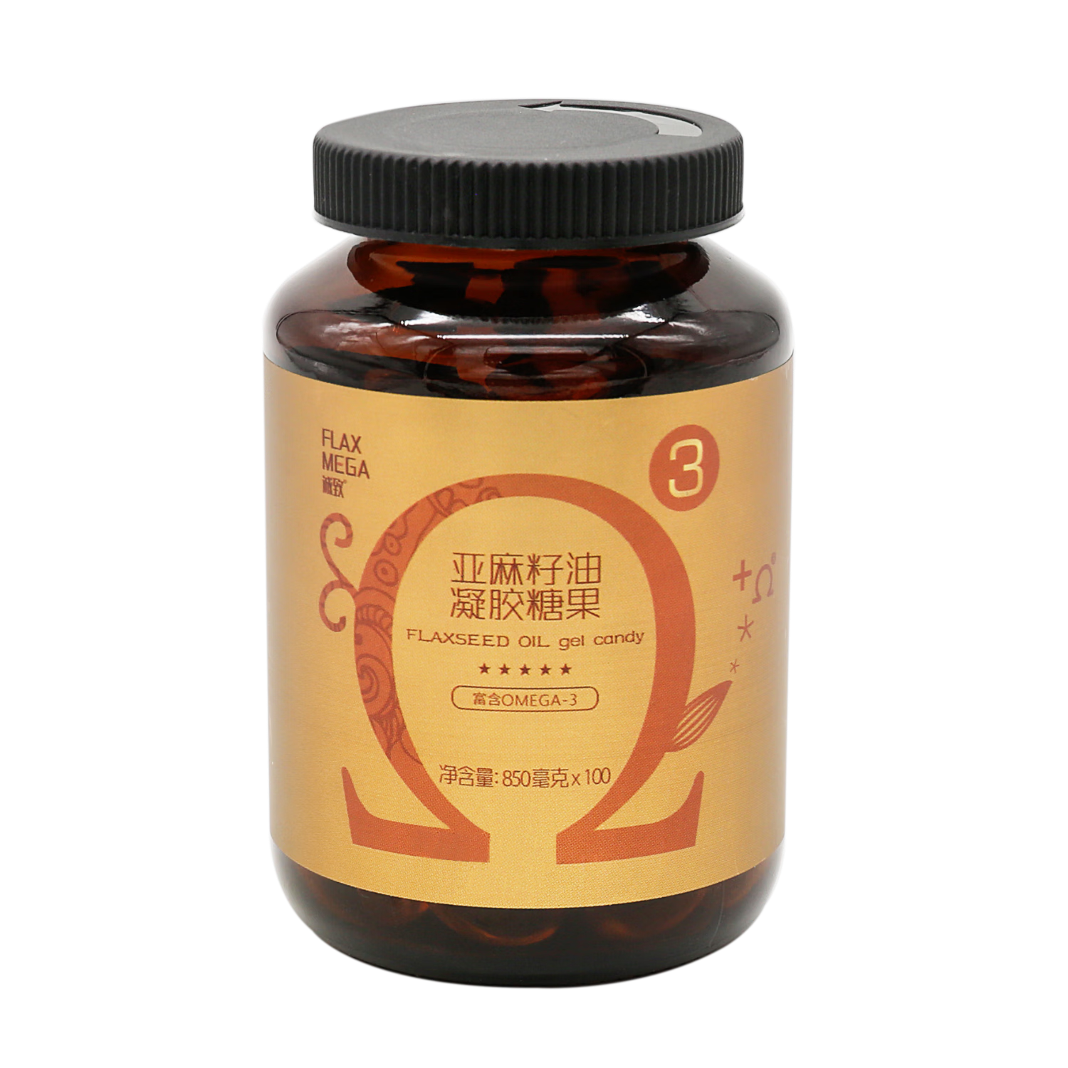 诚致诚致金标亚麻籽油凝胶糖果(100粒)