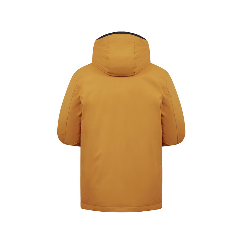 探路者（TOREAD）【暴雪】羽绒服男保暖抗寒防风鹅绒外套户外防泼水锁温科技防寒服 云杉橘 鹅绒 S (165) 抗寒-30℃