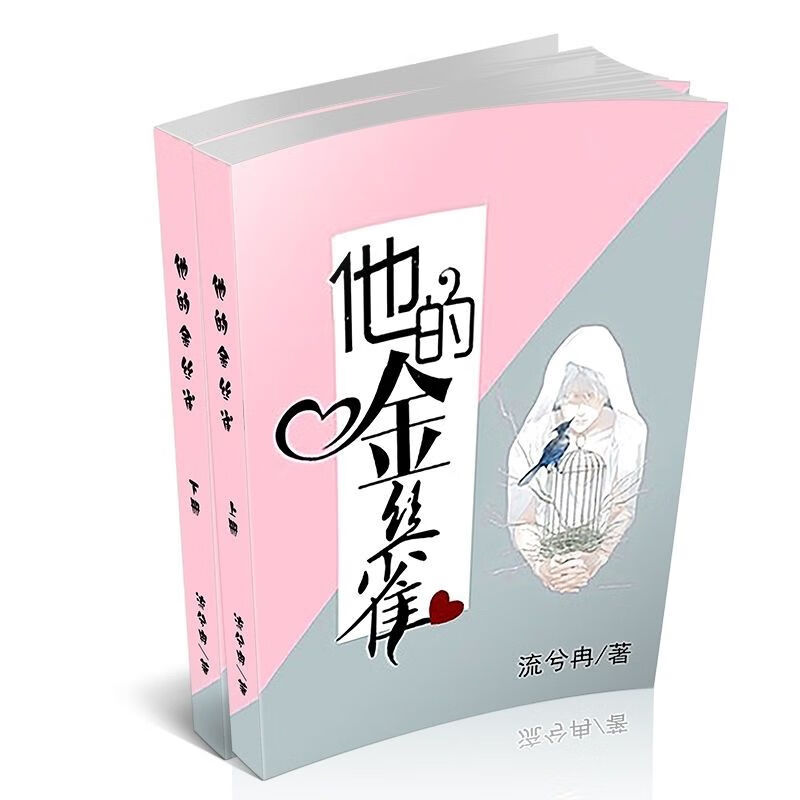 二手书9成新 现货 他的金丝雀 流兮冉 实体小说 全书2册