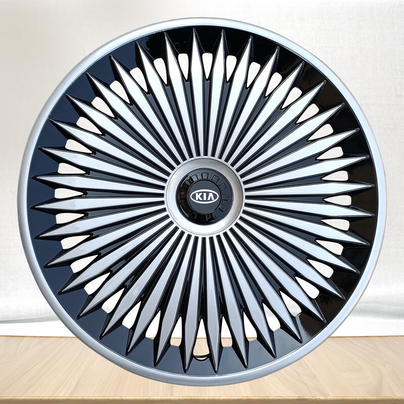 纳仕达适用于东风悦达起亚k2轮毂盖 千里马锐欧rio轮毂罩帽壳 14寸