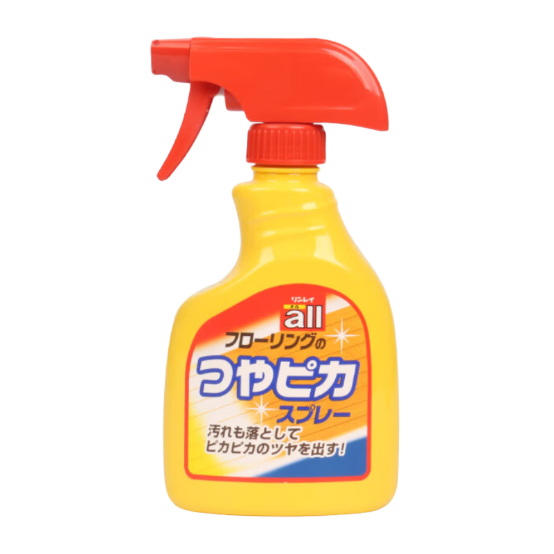 林丽RINREI进口复合实木地板蜡 免抛光保养护理速干 家用打蜡精油神器 400ml 1瓶 地板护理蜡