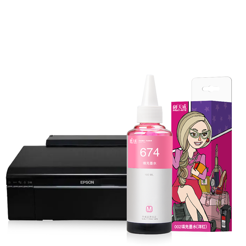 ���� T6746īˮǳ��ɫ100ml ���ð�����EPSON L850 L805 L810 L801 L1800 L565 L360 L351ī��ʽ��ӡ��