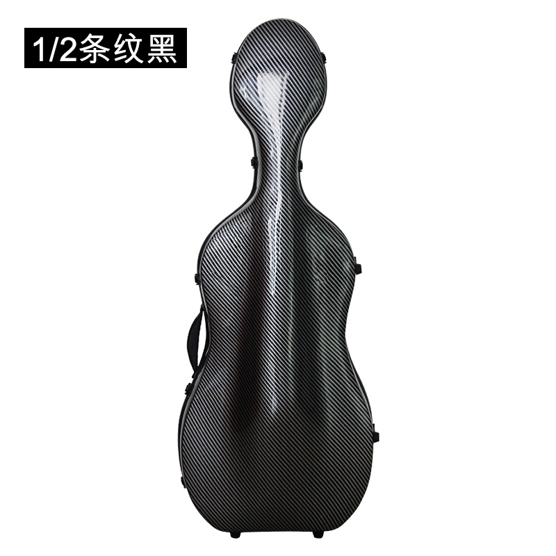 KYLIESMAN凯丽兹曼碳纤维儿童大提琴盒1/2 1/4通用托运大提琴航空箱 1/2黑条纹使用感如何?