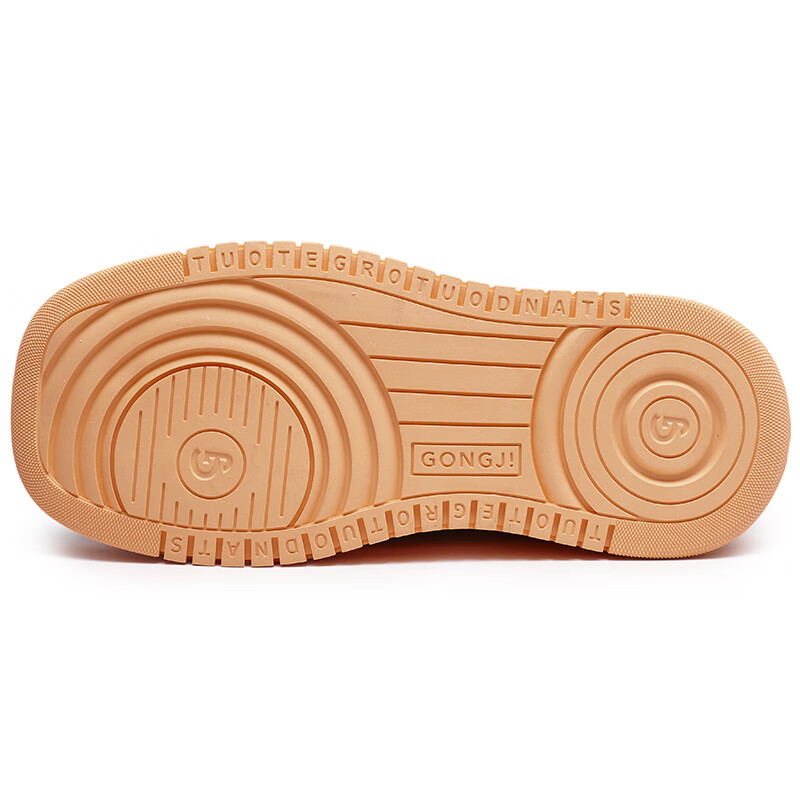 共迹gongji【孟子义同款】 面包鞋休闲鞋厚底运动鞋板鞋ins多巴胺小清新女鞋 柔和桃 /偏大一码 40 （253mm）