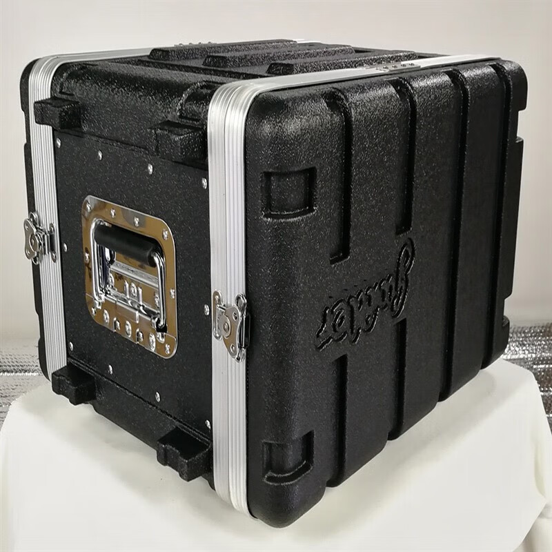 6u310abs航空箱音响机柜标准中款机箱塑料机箱话筒接收机功放机柜 6