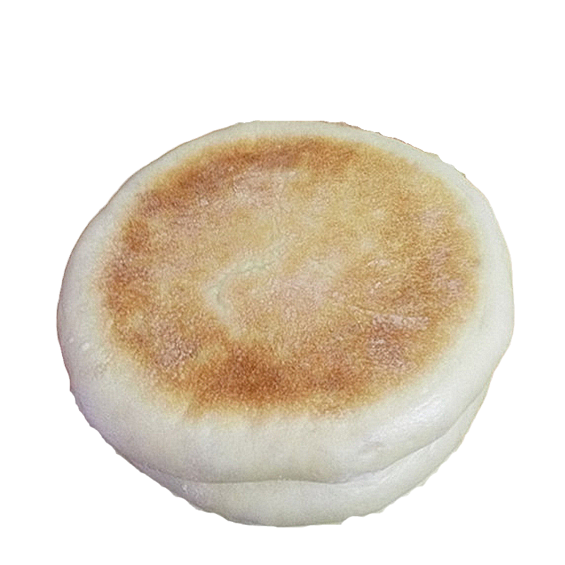 虎钢馋沭阳面粉大饼原料手工制作手搋发酵纯碱面饼 5个/份老式