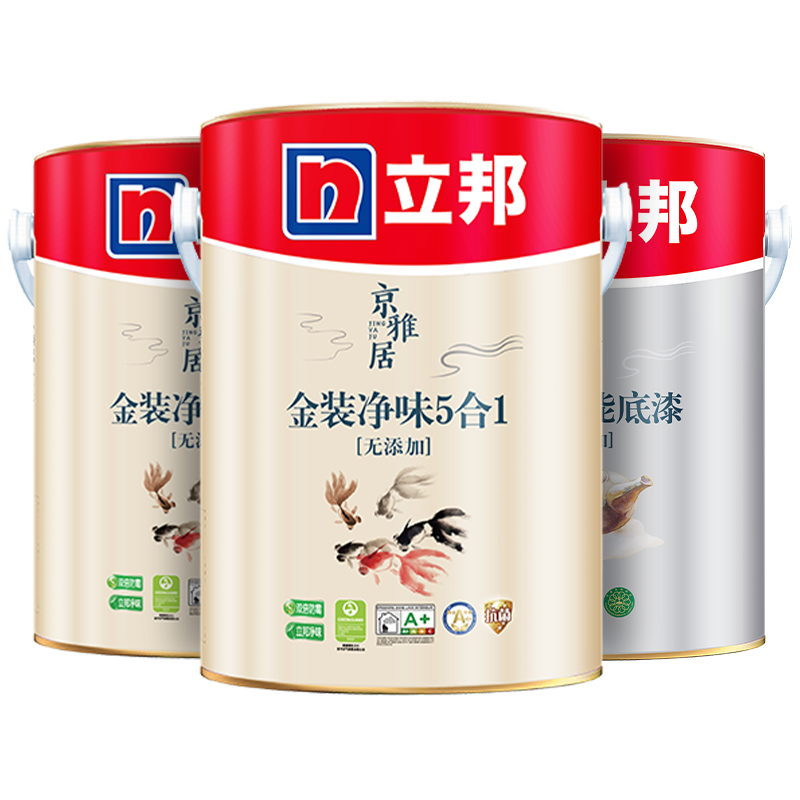 �����齺�ᾩ�žӽ�곬ֵ��װ��ζ5��1��������������ǽ�����Ϳ�� ������̿��ζ 15L*1�� ��װ(2��1��)    458.11Ԫ