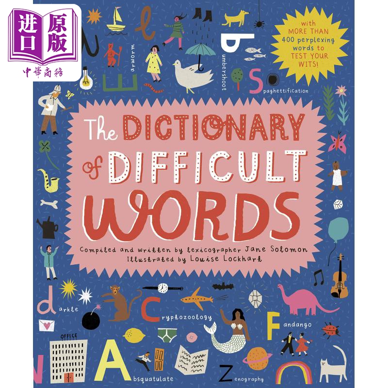 the dictionary of difficult words 难词词典 用400多个难懂的词来