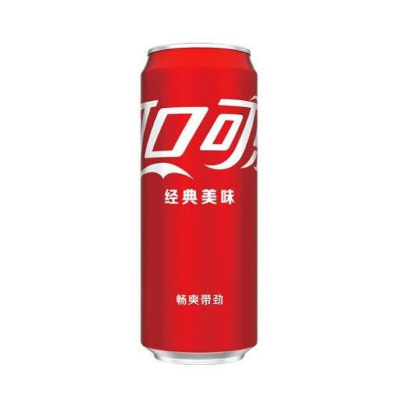 可口可乐(coca-cola)可口可乐 含糖饮料碳酸汽水 摩登罐 330ml*24罐