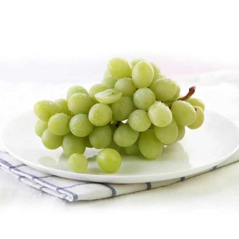 纯香果秘鲁青提葡萄 秋天脆无籽青提 提子当季新鲜清甜脆无籽 2斤装