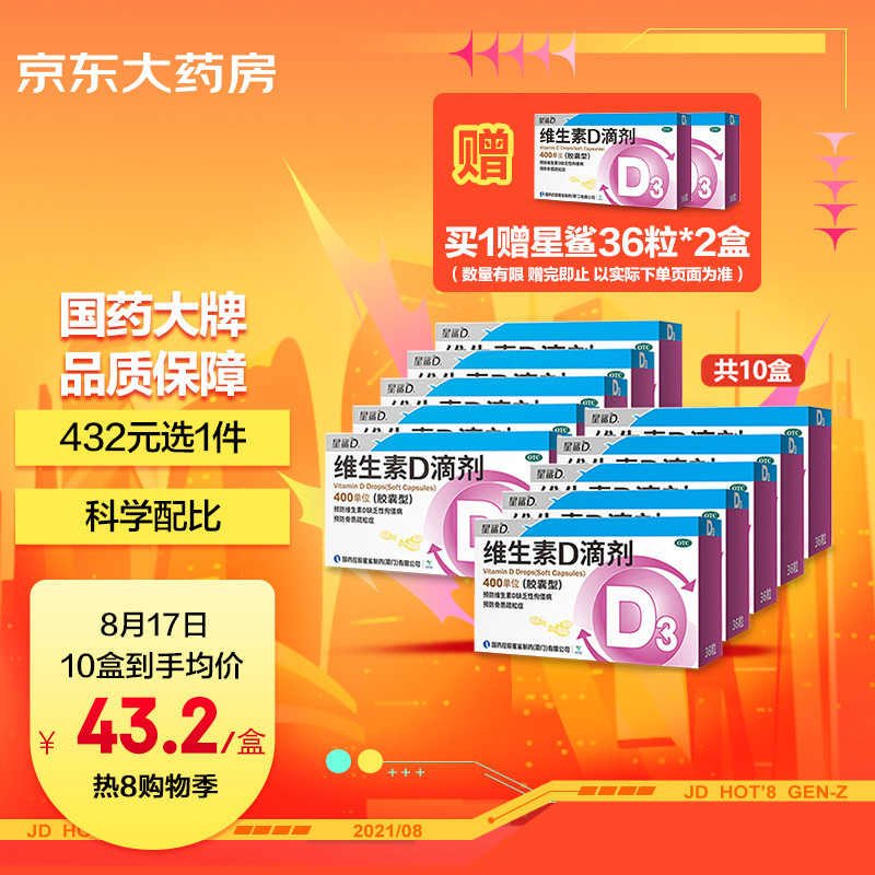 星鲨维生素D滴剂价格走势，值得信赖的营养品！🌟