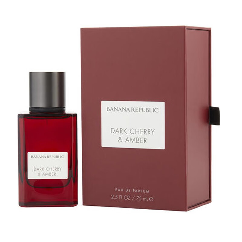 香蕉共和国圣诞礼物元旦礼物小众香 Banana Republic  香蕉共和国香水 黑樱桃与琥珀中性香水 EDP 75ml