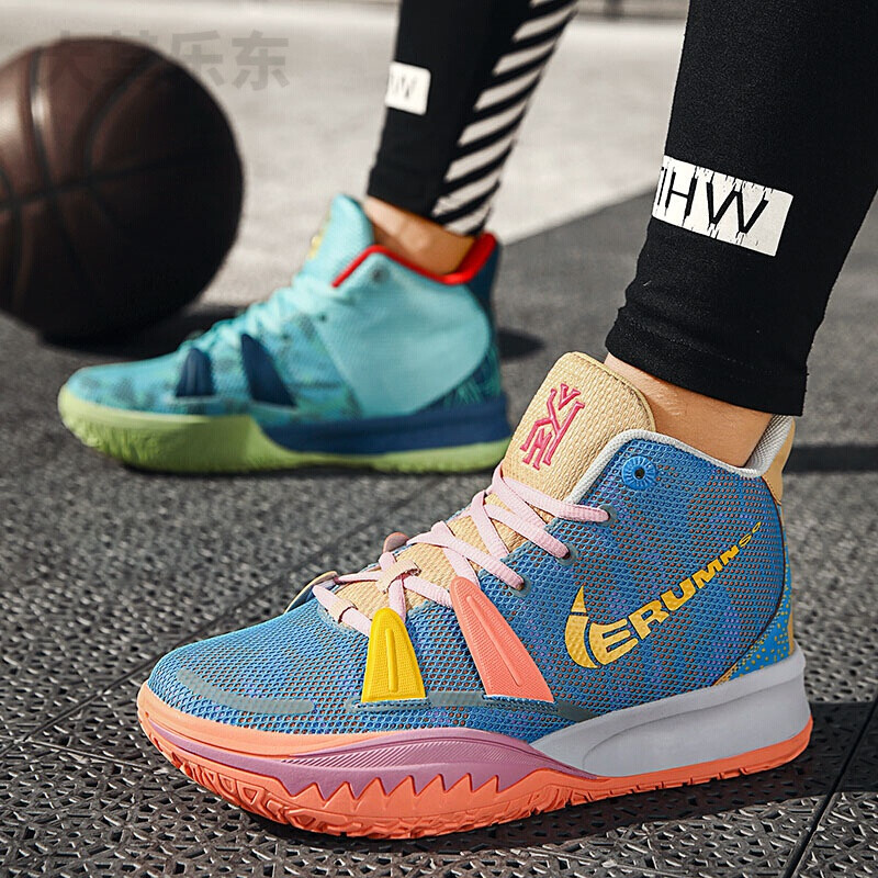 tatasu欧文7代8篮球鞋镂空低帮全城音速9防滑耐磨减震儿童运动鞋 欧文