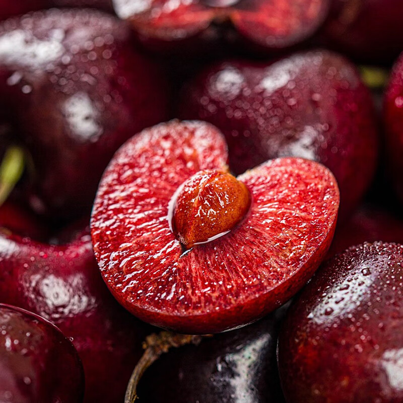 柚公主进口水果智利车厘子【JD多地次日达】樱桃原箱车厘子3J 5kg可选 4斤(净重) 带箱5斤【家庭装】高端礼盒  品质大果 J 26-28mm