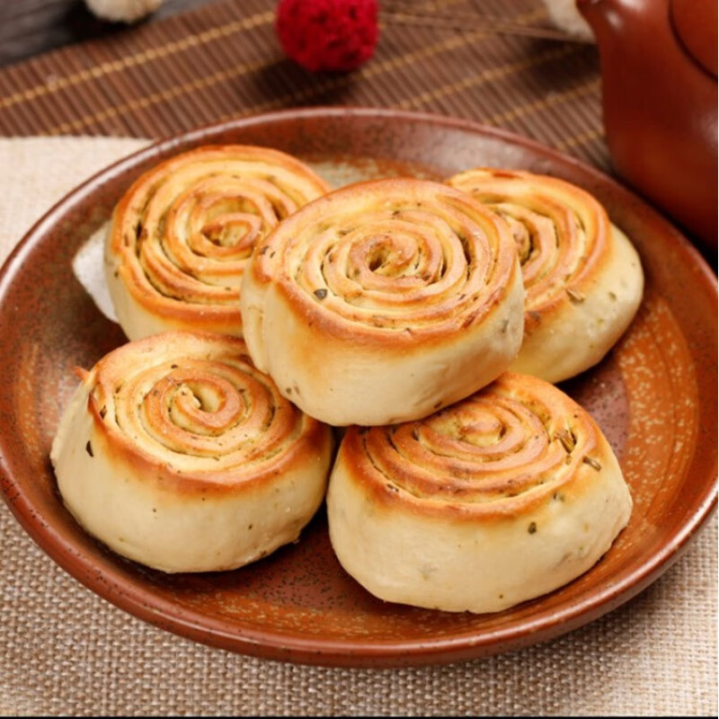 轻即山西运城特产烤花馍5斤整箱花卷烤馍干 原味5斤