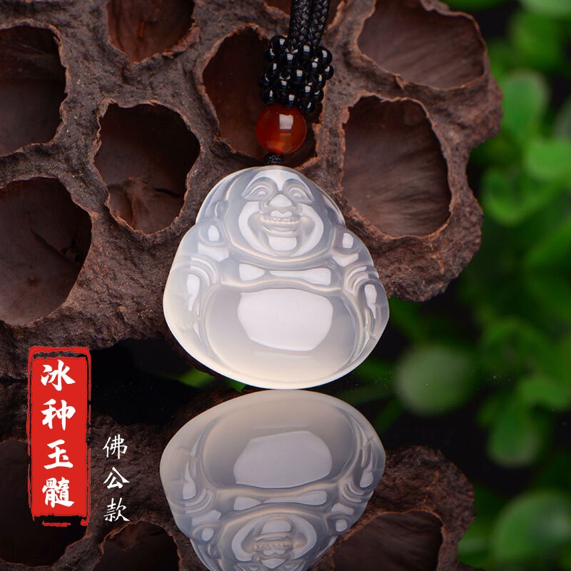 玉有情 玉髓吊坠男女情侣款佛观音本命年平安护身符礼物 女款佛怎么看?