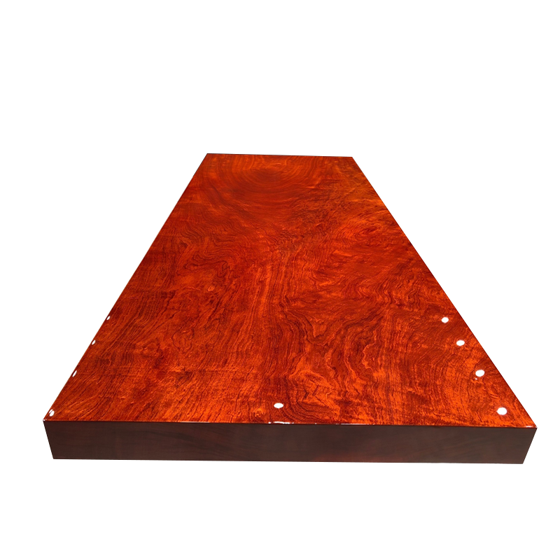 倾听木之歌  巴花实木茶桌原木大板茶桌新中式茶台茶几现代简约长桌椅组合 巴花216*88*10+支架