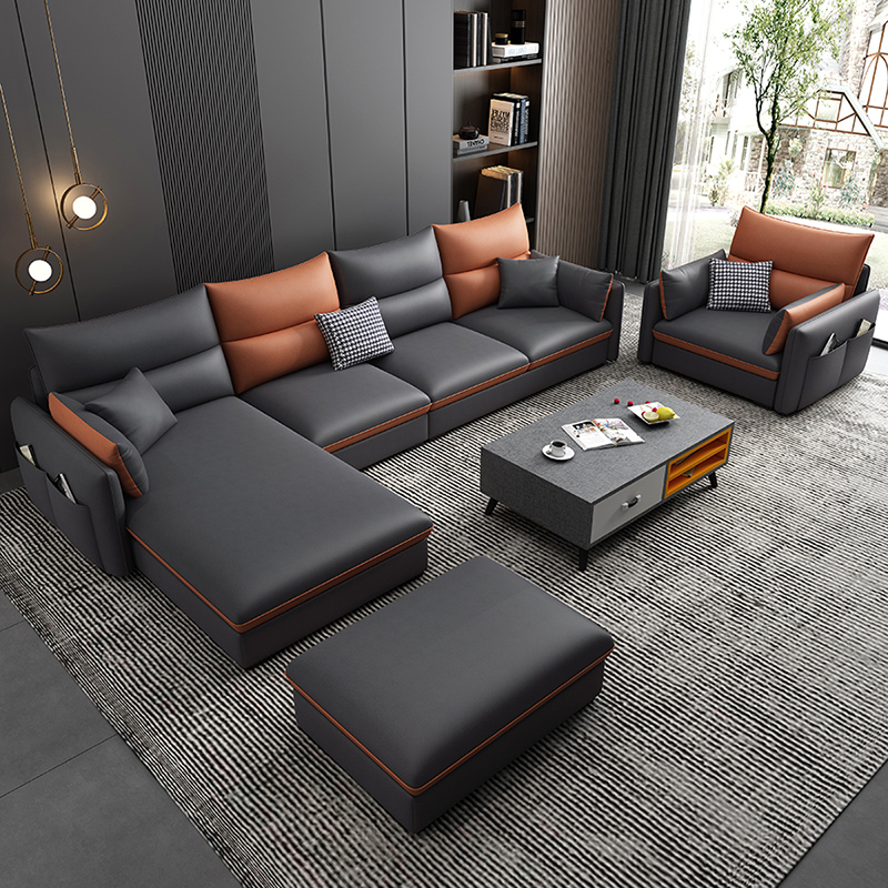 创京懿选皇马梦丽莎布艺沙发 北欧免洗布艺沙发简约现代客厅小户型