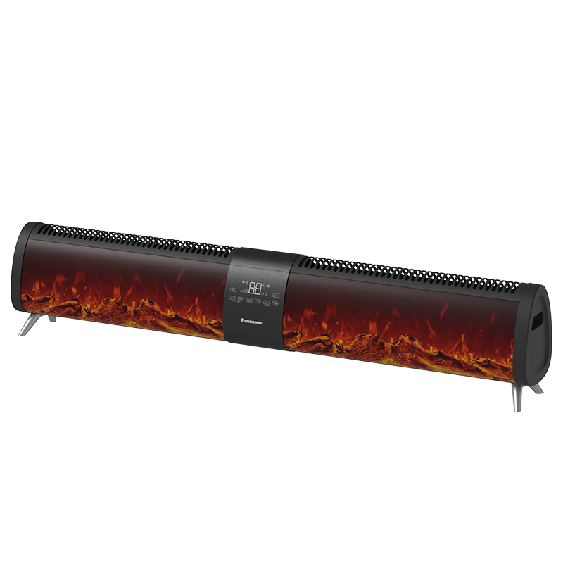 松下踢脚线取暖器家用石墨烯电暖器对流电暖气片IPX4级浴室防水移动地暖恒温 DS-AK2231CK（炭火暖阳款）