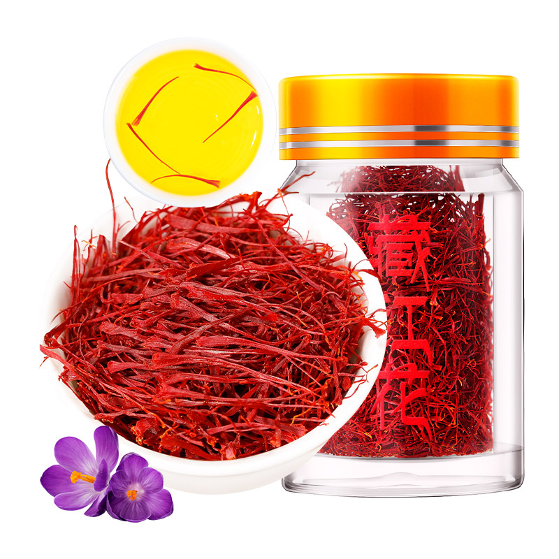 藏红花搭配特级3g装西臧伊朗藏红花茶叶泡水喝母亲节礼物