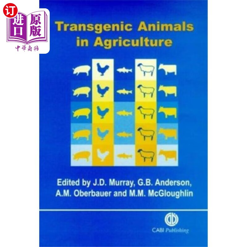 海外直订transgenic animals in agriculture 农业转基因动物