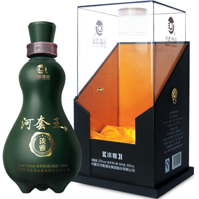 ���ڲ��������׾�ҵ��HETAOLIQUOR�������� ���� Ũ���Ͱ׾� 52������ 500ml��ƿ���װ