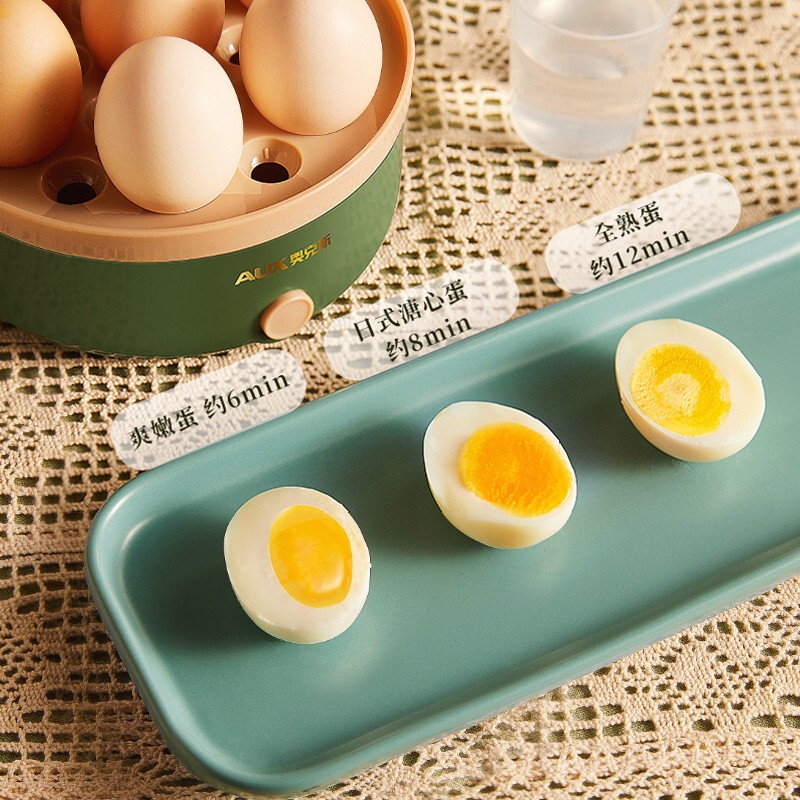  奥克斯AUX加一次水就能保证鸡蛋煮熟吗？