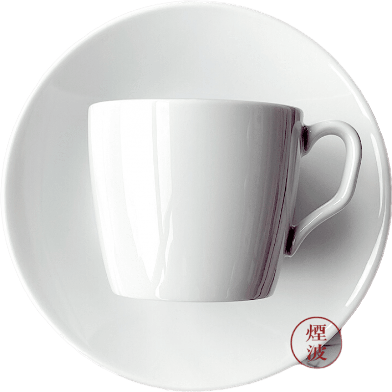 德國(guó) MEISSEN 梅森瓷器 Cosmopolitan 純白 濃縮咖啡杯碟