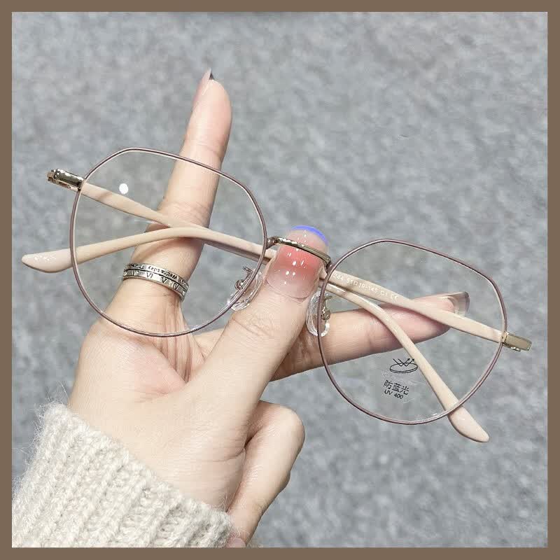 Jesmoor���������۾���Ů���泱�����ж���Բ�����������۾��� �̿�ɫ�� ����+1.61����������澵Ƭ 79Ԫ