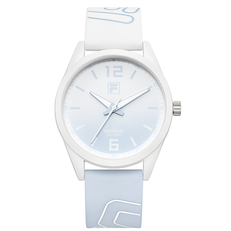 斐樂(lè )(FILA)手表個(gè)性漸變女表時(shí)尚硅膠表帶男表潮流學(xué)生石英表防水腕表6485 FLM38-6485-004