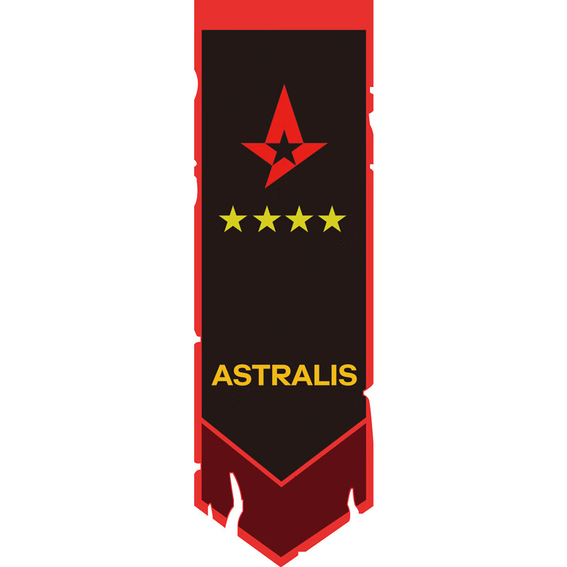 可csgo反恐精英战队旗帜电竞网咖气氛装饰旗射击类游戏挂旗 astralis