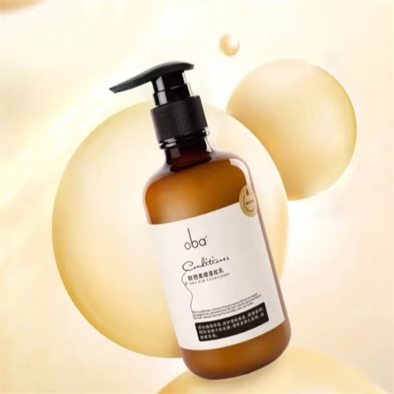 欧芭(oba)欧芭oba欧芭柔顺蓬松乳控油柔顺改善毛糙护发素旗舰店 发素