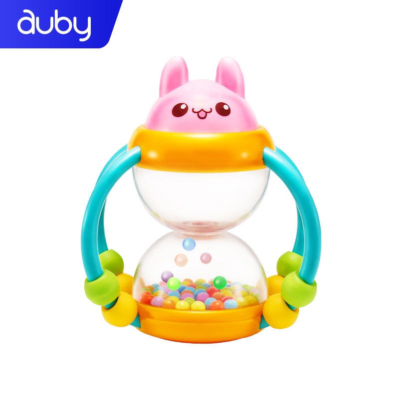 澳贝（auby）婴幼儿玩具安抚巾小兔子毛绒安抚玩偶可入口宝宝睡眠安抚生日礼物 【3M+】花篮沙漏摇铃属于什么档次？