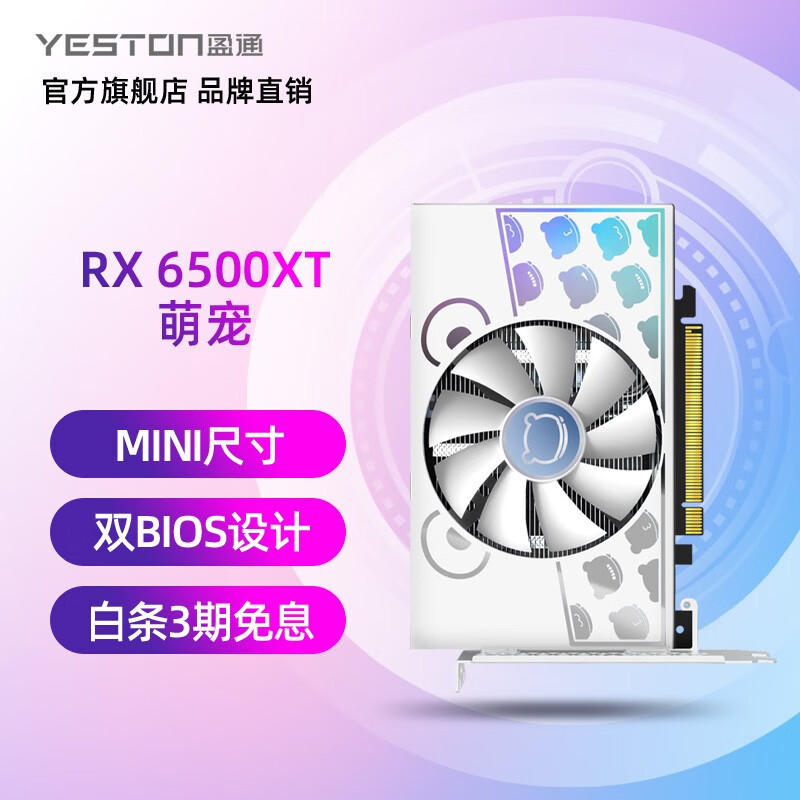 盈通 盈通 RX 6500XT MINI 图片 3